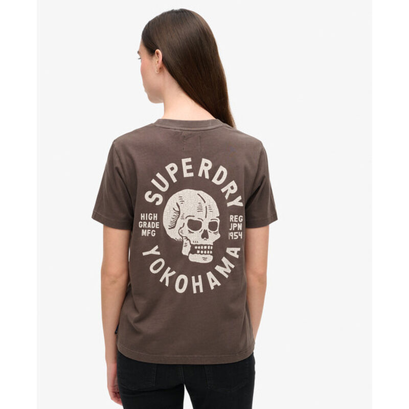 Superdry Lo-Fi Biker Rock Relaxed Tee image number 1